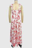Floral Print Casual Maxi Dress