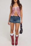 Adjustable Tie-Front Tank Top