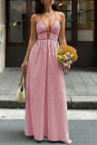 Strappy Maxi Casual Dress