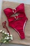 Cut-Out Detail One-Piece Swimsuit