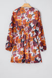Floral Print Casual Dress