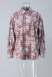 Button-Down Plaid Shirt
