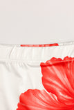 Elegant Floral Skirt Set