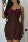 Elegant Strappy Evening Dress