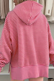 Striped Oversized Hoodie