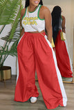 Wide-Leg Casual Pants