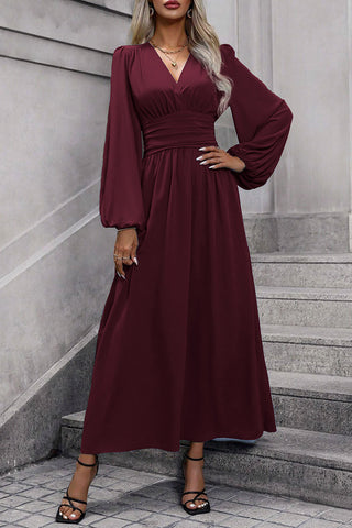 Elegant Wrap Casual Dress