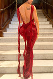 Elegant Lace Maxi Dress
