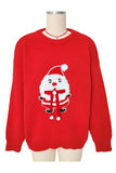 Festive Santa Knit Sweater