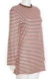 Striped Long Sleeve Casual Dress