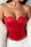Strapless Corset Top