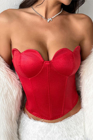 Strapless Corset Top