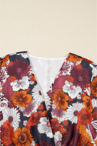Floral Print Casual Dress