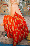Halter Neck Bohemian Casual Dress