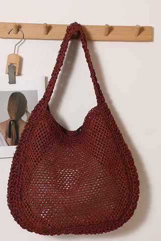 Handwoven Shoulder Tote Bag