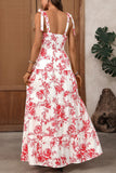 Floral Print Casual Maxi Dress