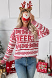 Cheers Patterned Sweater