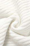 Crochet Trim High-Waist Skirt Set