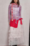 Striped Cozy Knit Scarf