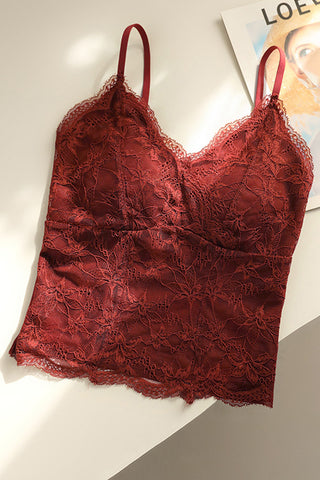 Lace Trim Camisole Top