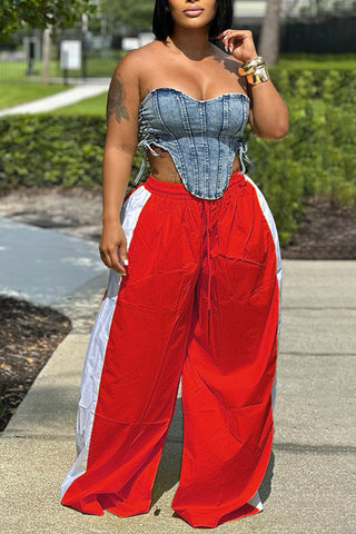 Stylish Wide-Leg Casual Pants