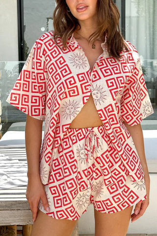 Artistic Print Short Set