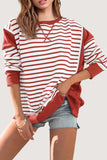 Striped Casual Long-Sleeve T-Shirt