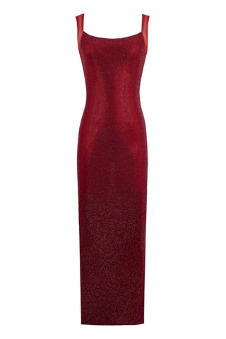 Elegant Sheer Evening Gown