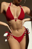 Chic Tie-Detail Bikini Set