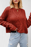 Classic Cable-Knit Sweater