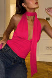 Stylish Halter Tank Top