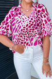 V-Neck Patterned T-Shirt