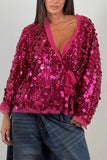 Sequin Embellished Jacket