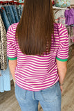 Striped Short Sleeve T-Shirt