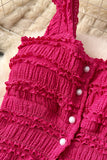 Ruffle Trim Skirt Set