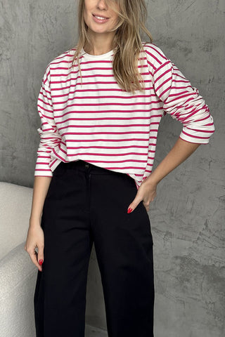 Classic Striped Long Sleeve Tee