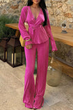 Elegant Two-Piece Flowing Set