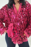 Sequin Embellished Jacket
