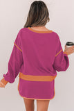 Relaxed Pullover and Skirt Set