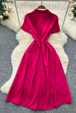 Collared Colorblock Dress