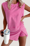 Sleeveless Terry Lounge Set