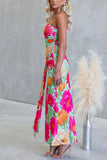 One-Shoulder Draped Casual Dress