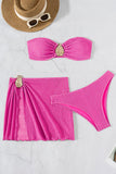 Elegant Three-Piece Bikini Set