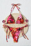 Tie-Up Bikini Set