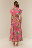Fun Print Casual Maxi Dress