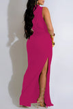 Twist Halter Maxi Dress