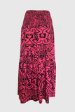 Bohemian Maxi Skirt with Intricate Prints