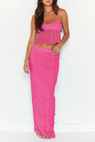 Textured Knit Two Piece Set