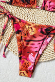 Tie-Up Bikini Set