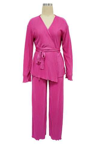 Elegant Two-Piece Flowing Set